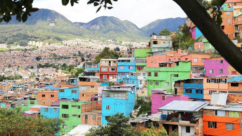 Favelas in Bogotá