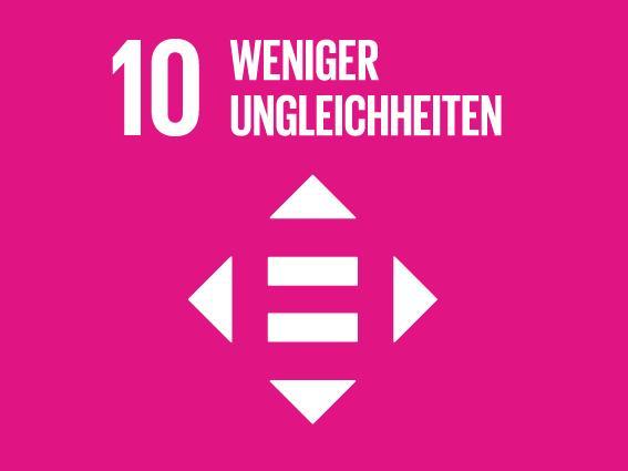 SDG Ziel 10: Weniger Ungleichheiten 